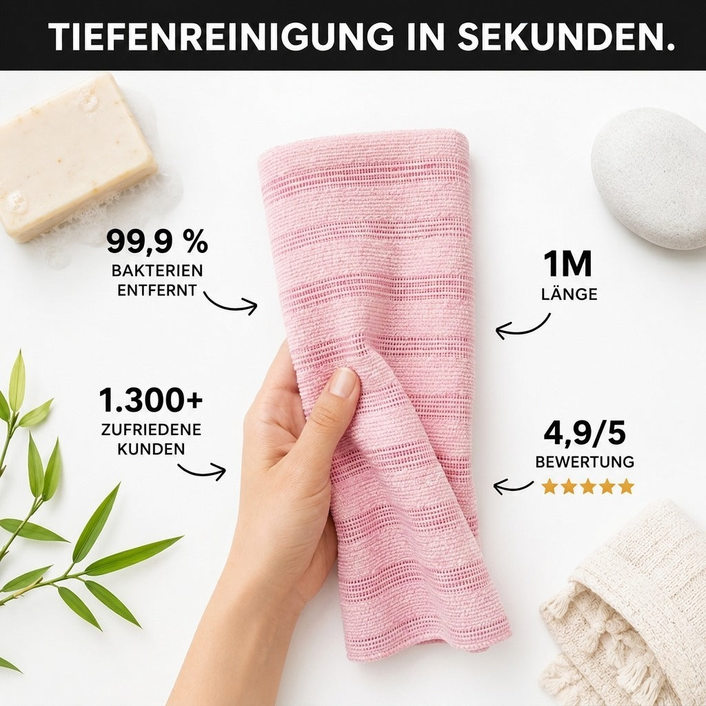Tiefenreinigendes Peeling-Tuch